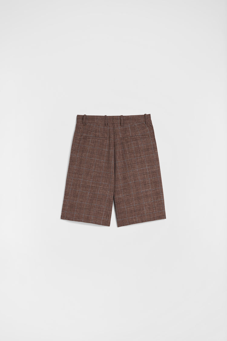 jil sander wool flamé shorts for men