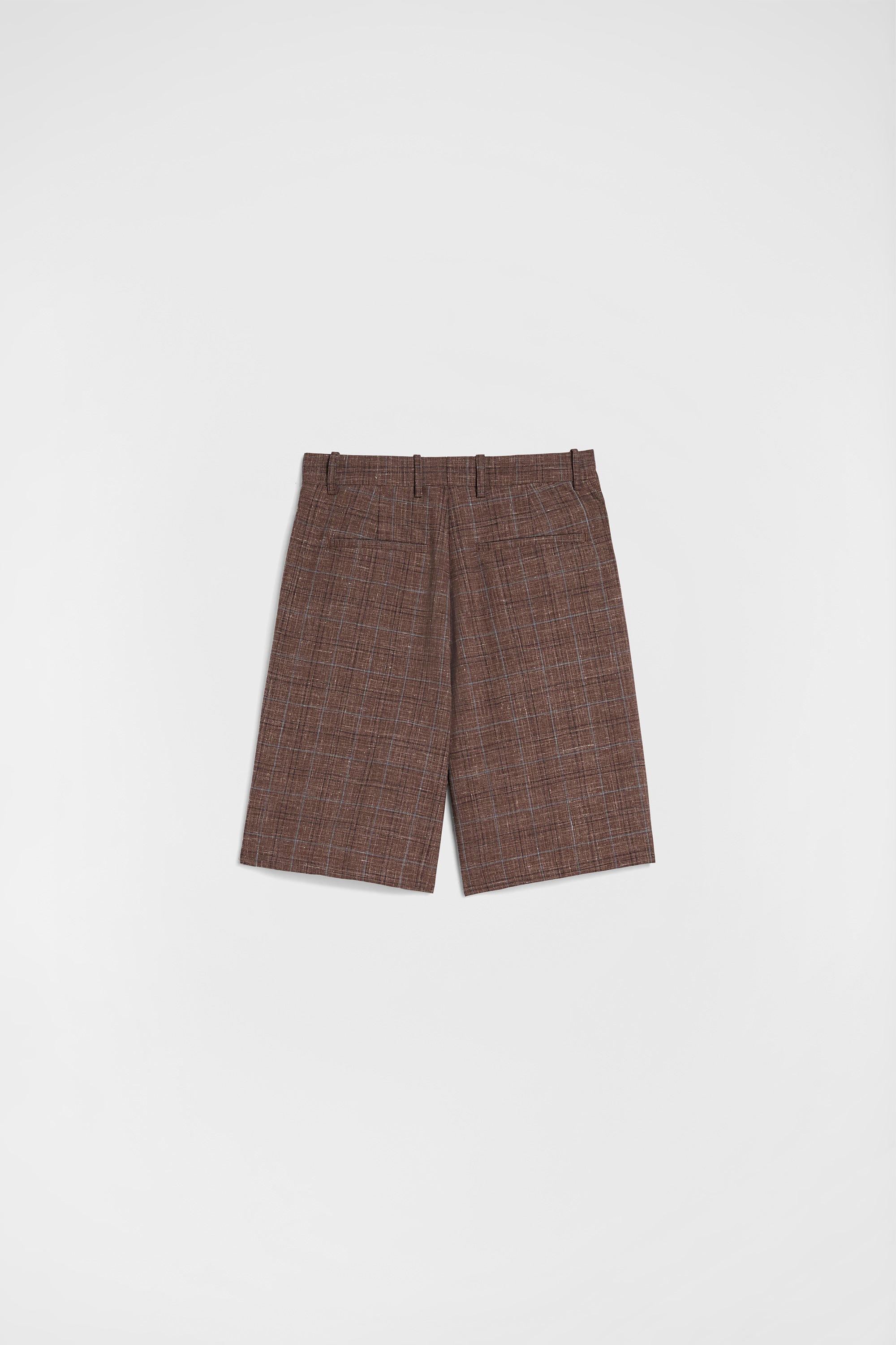 jil sander wool flamé shorts for men