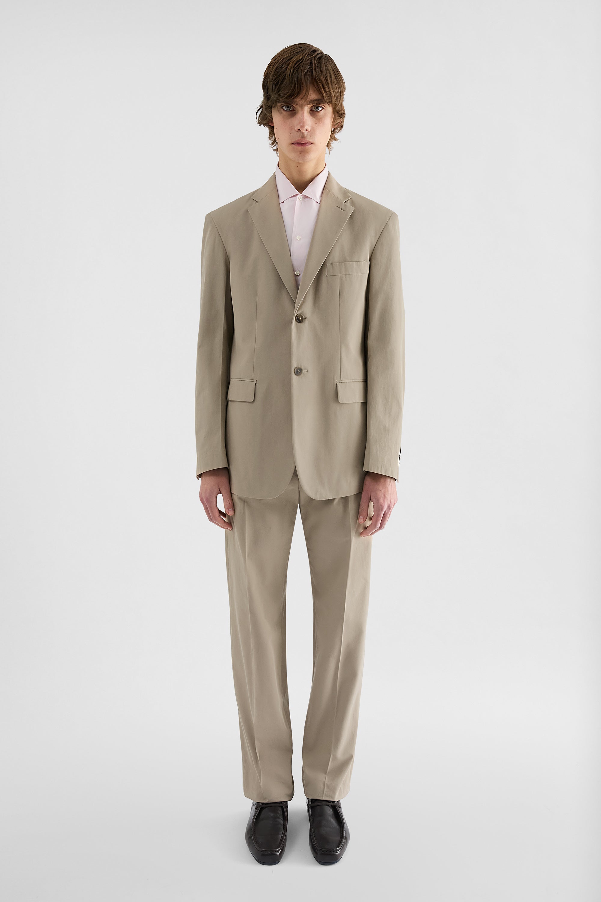 jil sander cotton drill trousers for men