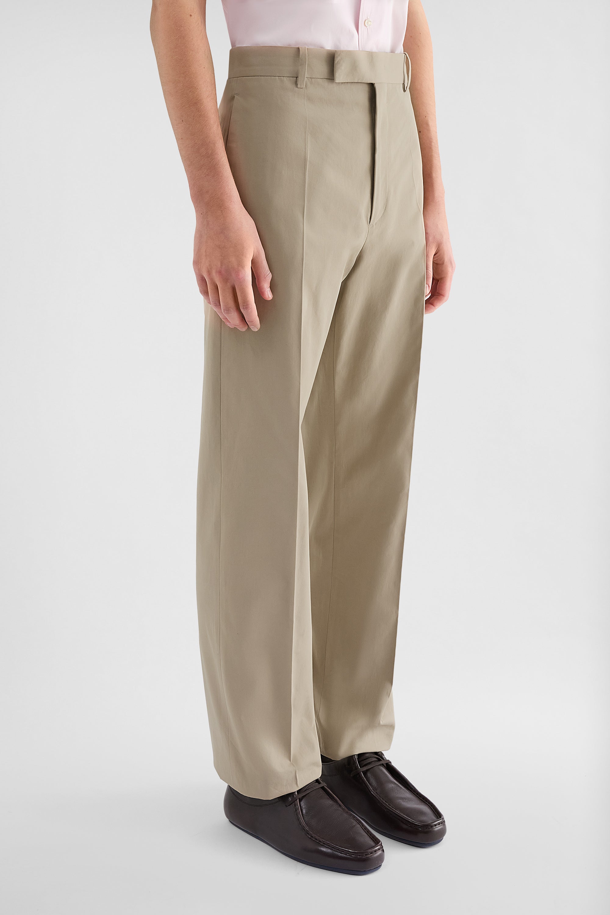 jil sander cotton drill trousers for men
