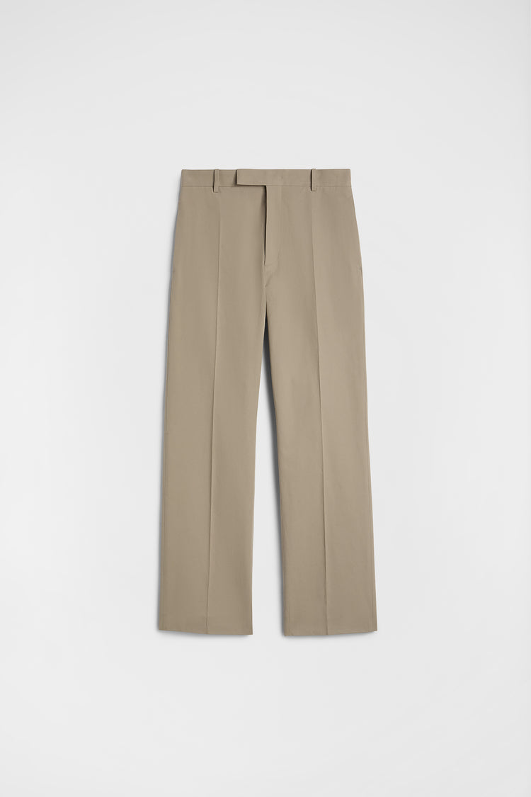 jil sander cotton drill trousers for men