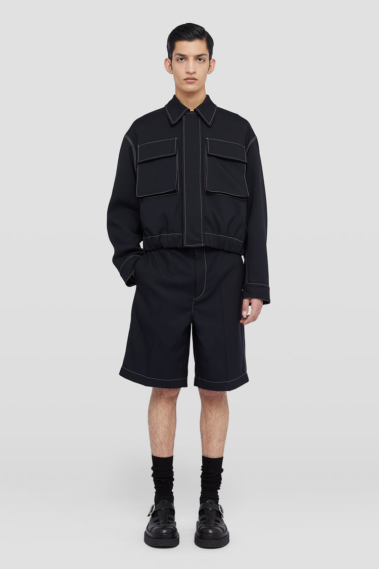 jil sander technical gabardine jacket for men