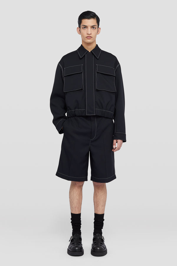 jil sander technical gabardine jacket for men