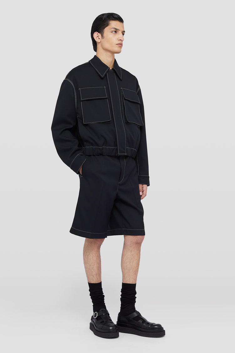 jil sander technical gabardine jacket for men
