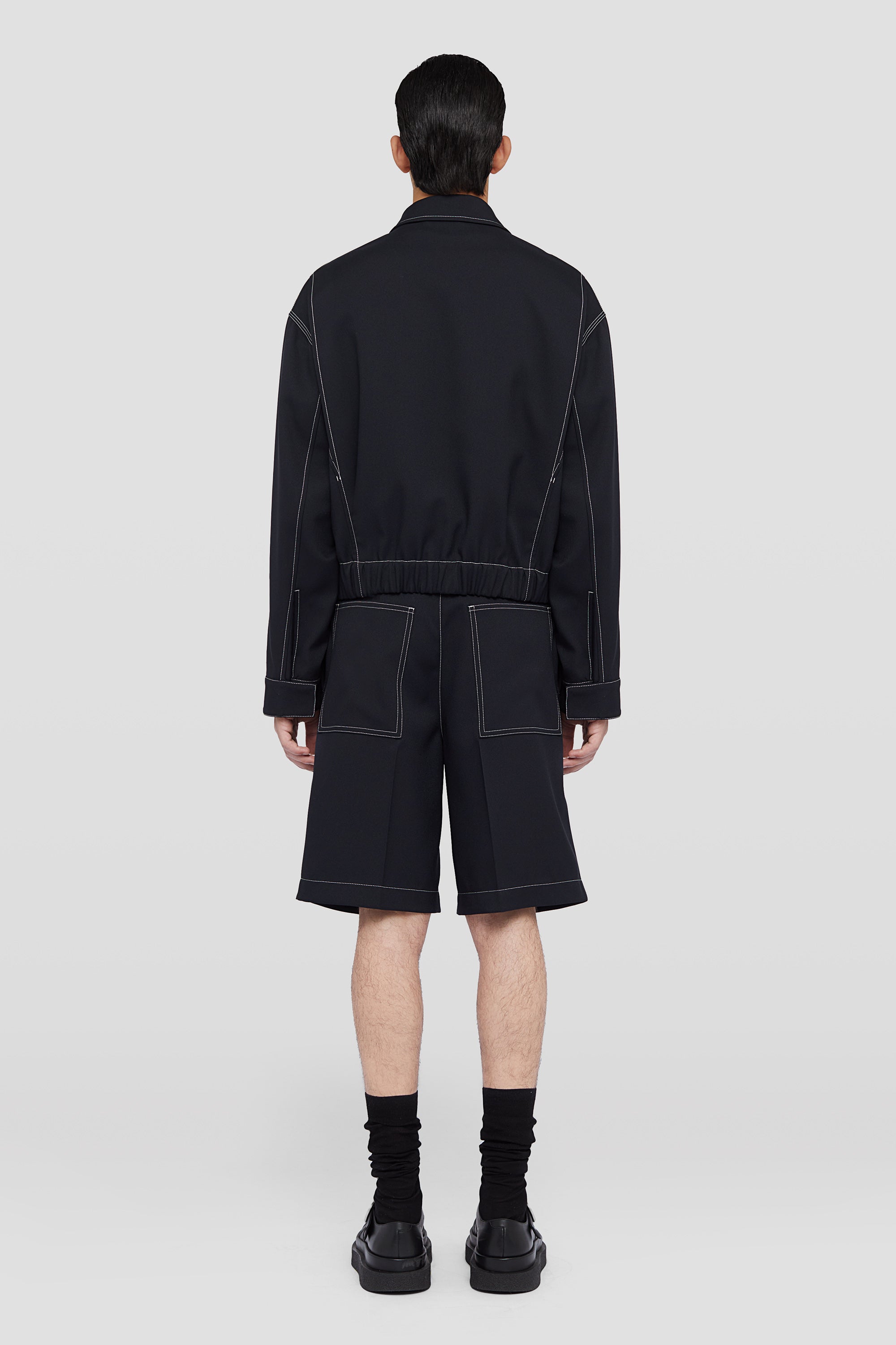 jil sander technical gabardine jacket for men