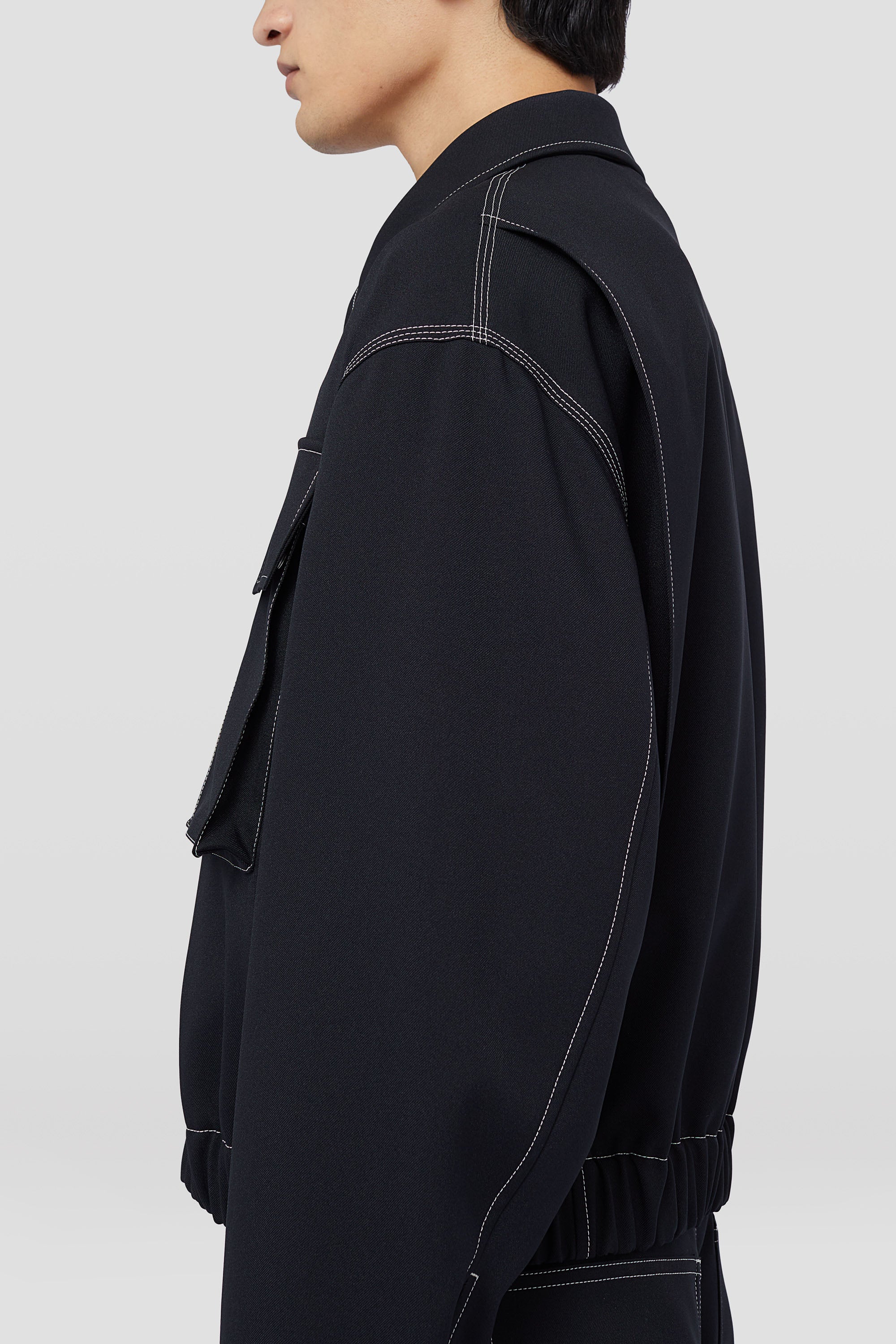 jil sander technical gabardine jacket for men