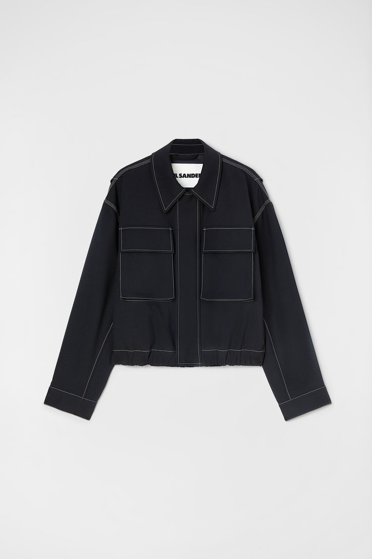 jil sander technical gabardine jacket for men