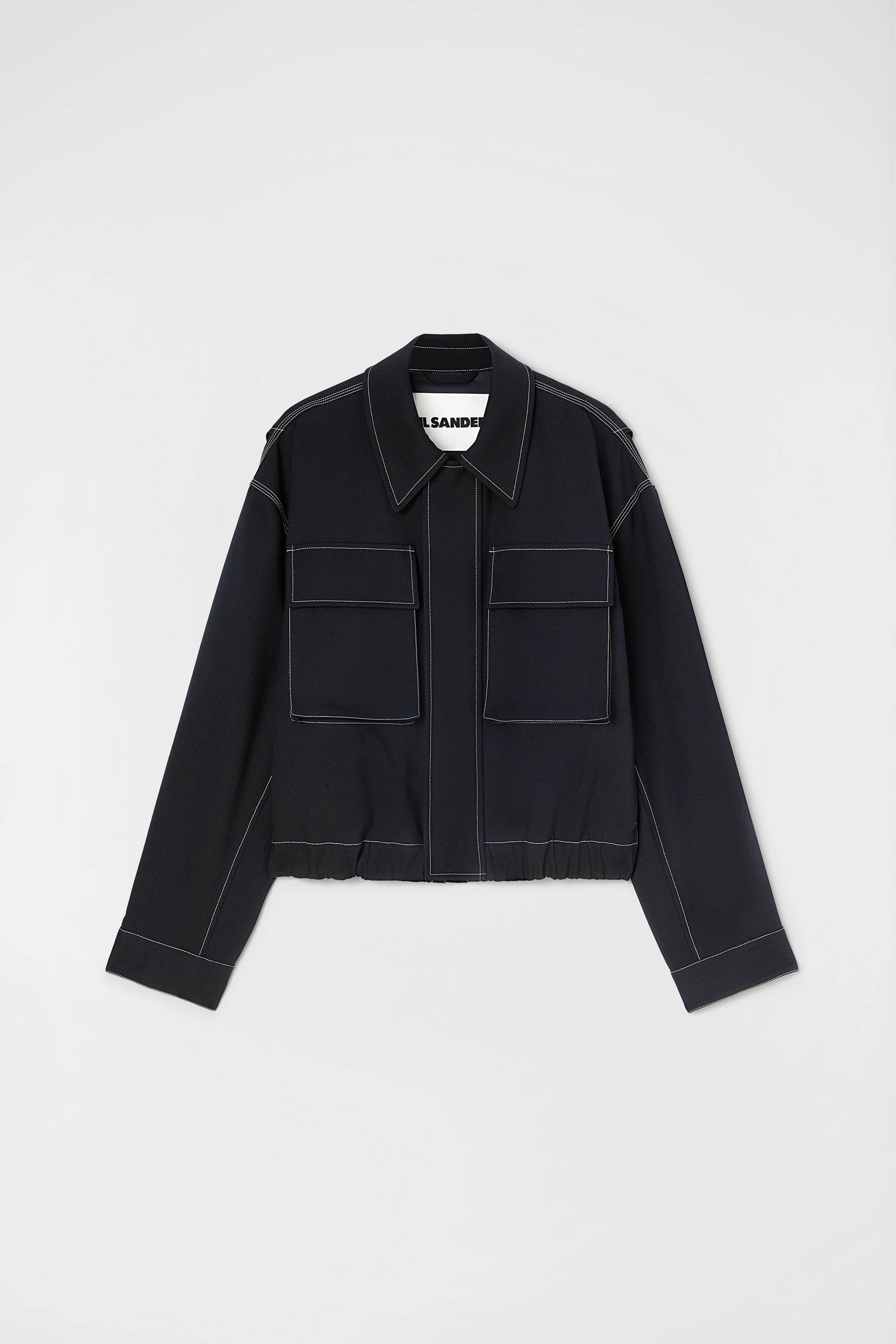 jil sander technical gabardine jacket for men