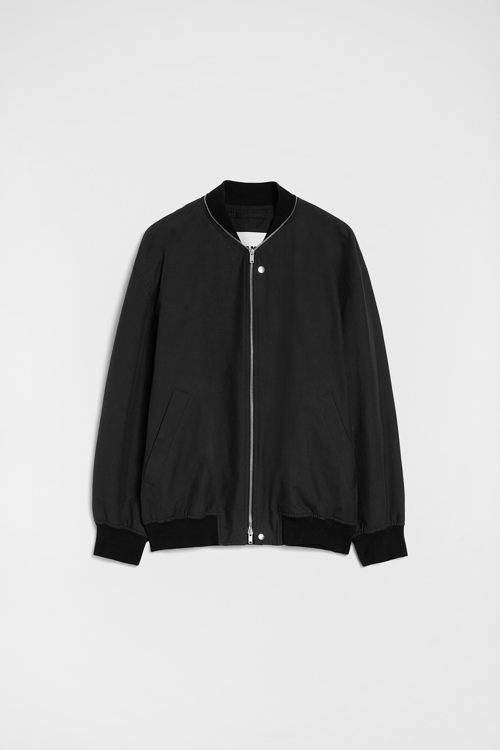 jil sander lightweight cotton bomber jacket for men