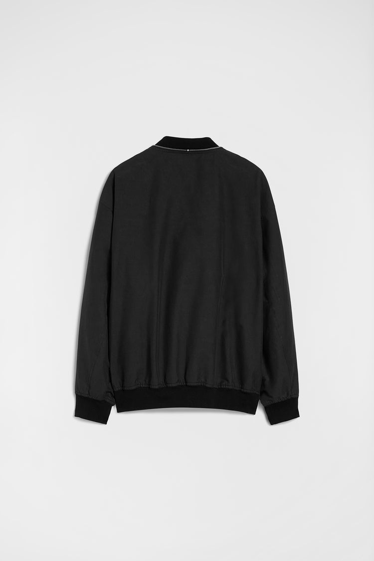 jil sander lightweight cotton bomber jacket for men