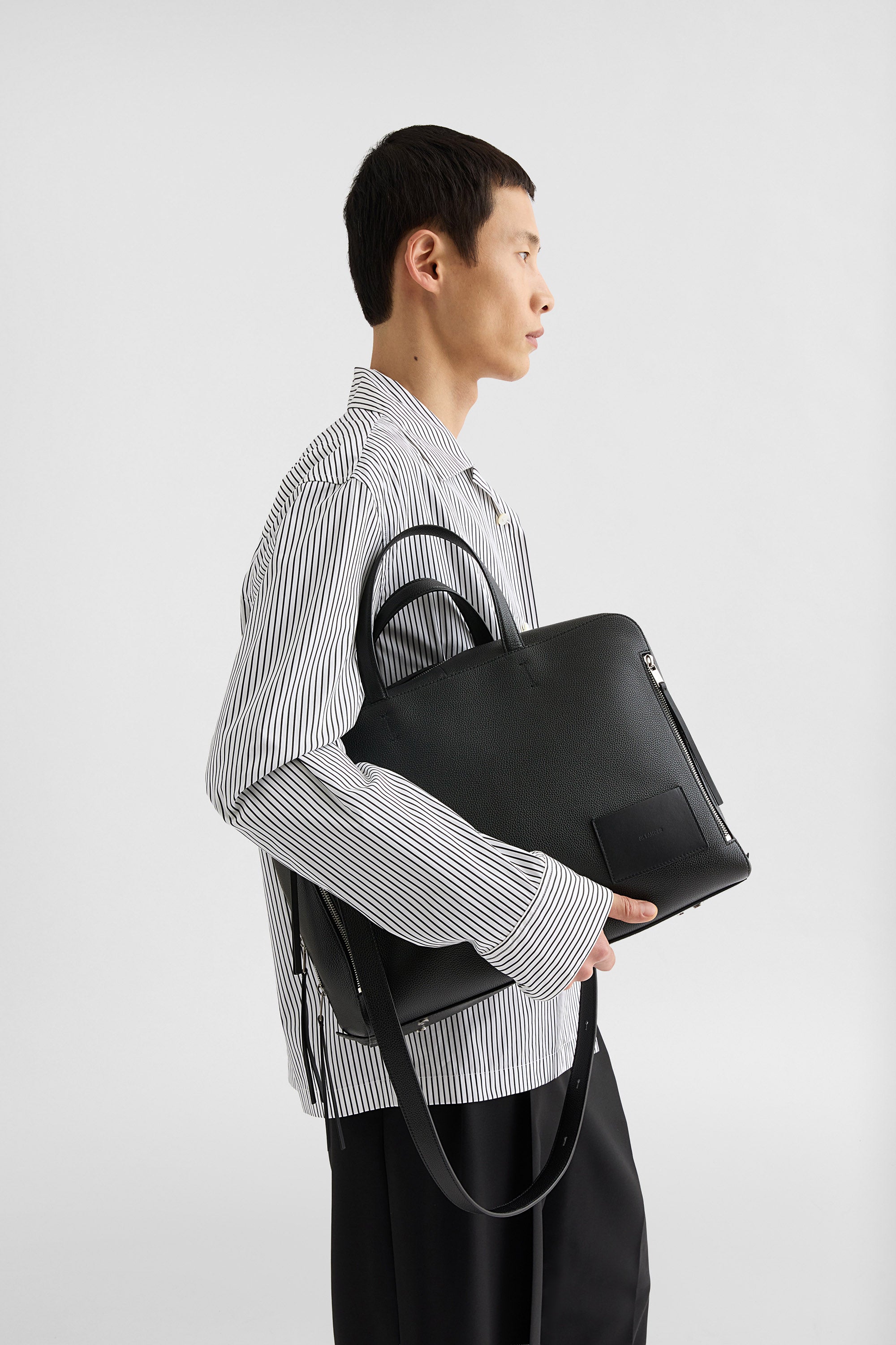 jil sander urban briefcase for men