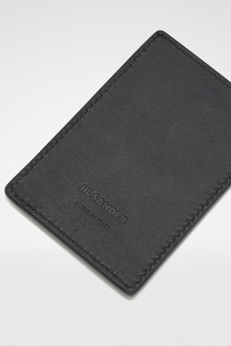 jil sander magnetic card holder for women and men