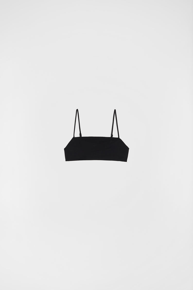 jil sander jersey bikini top for women