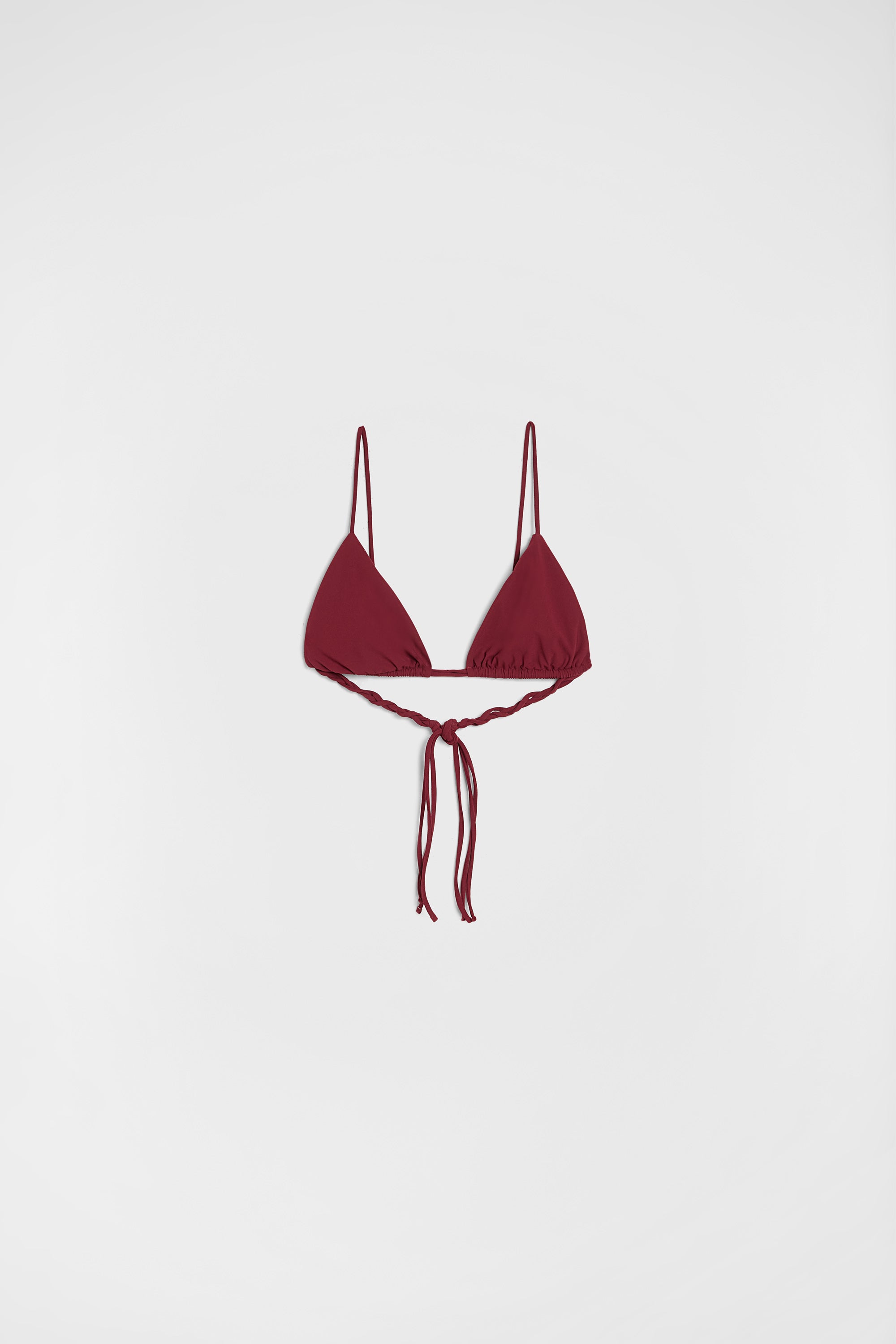 jil sander jersey tangle bikini top for women