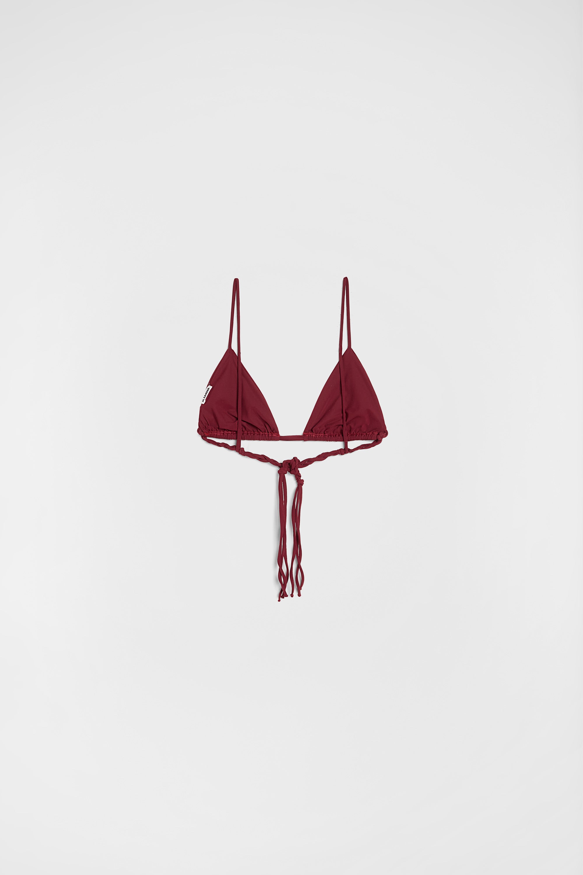 jil sander jersey tangle bikini top for women