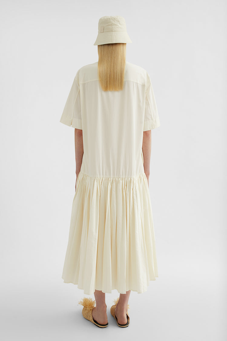 Cotton Poplin Shirt Dress