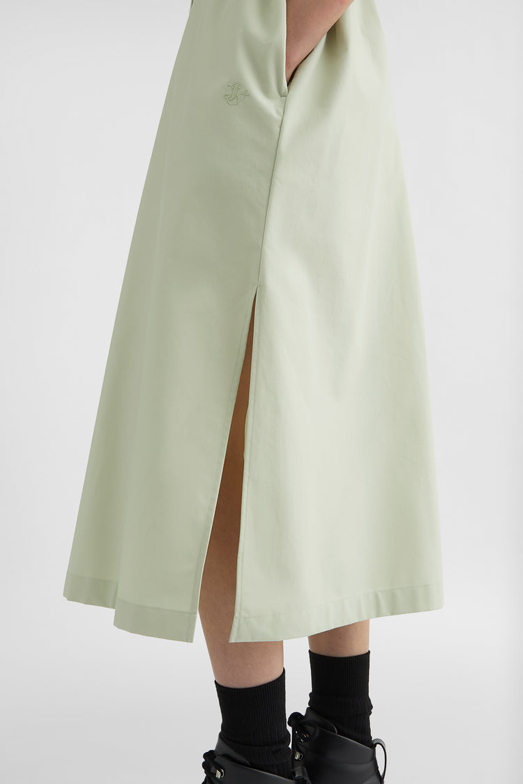 jil sander cotton belted dress for women