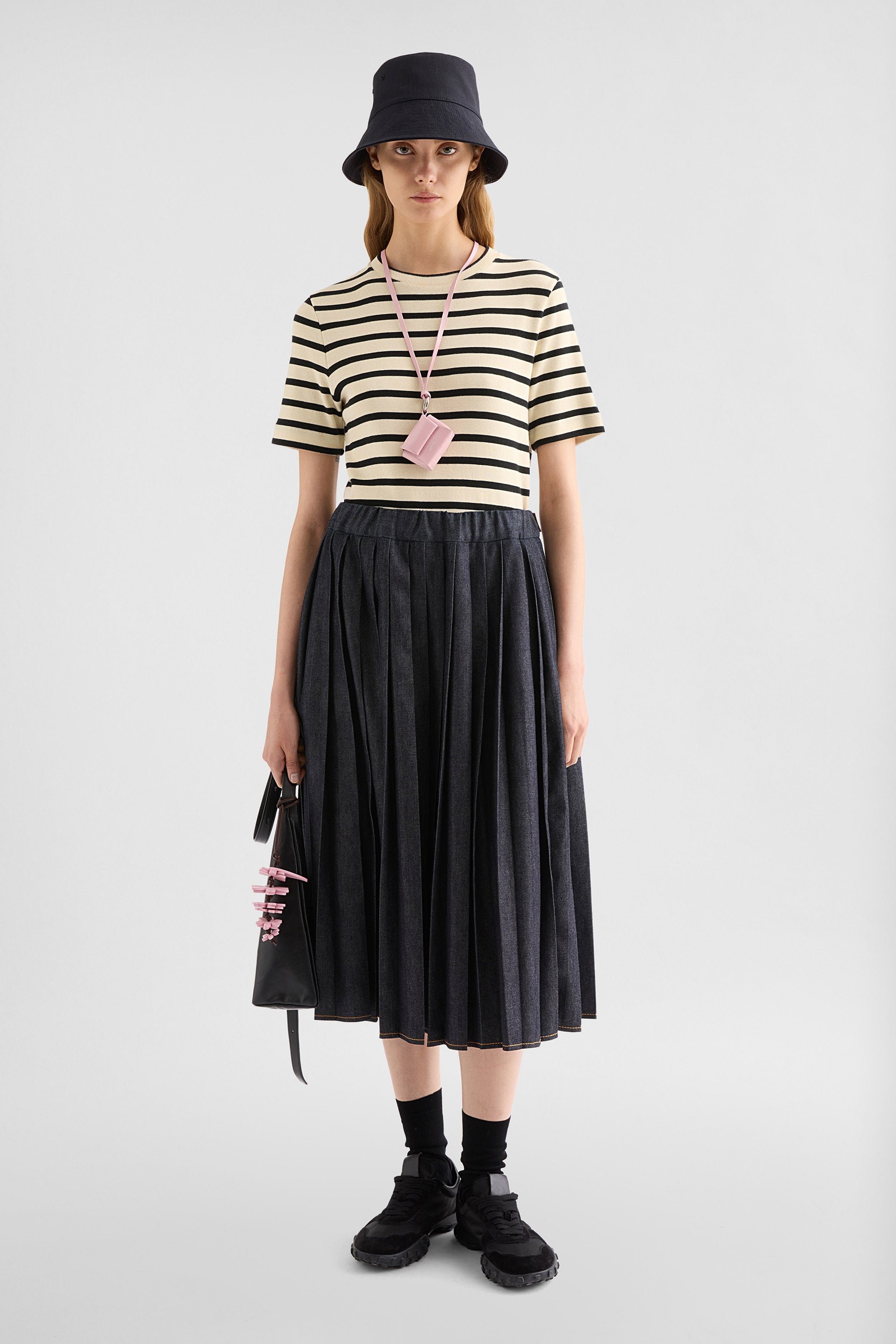 jil sander cotton crew neck t-shirt for women