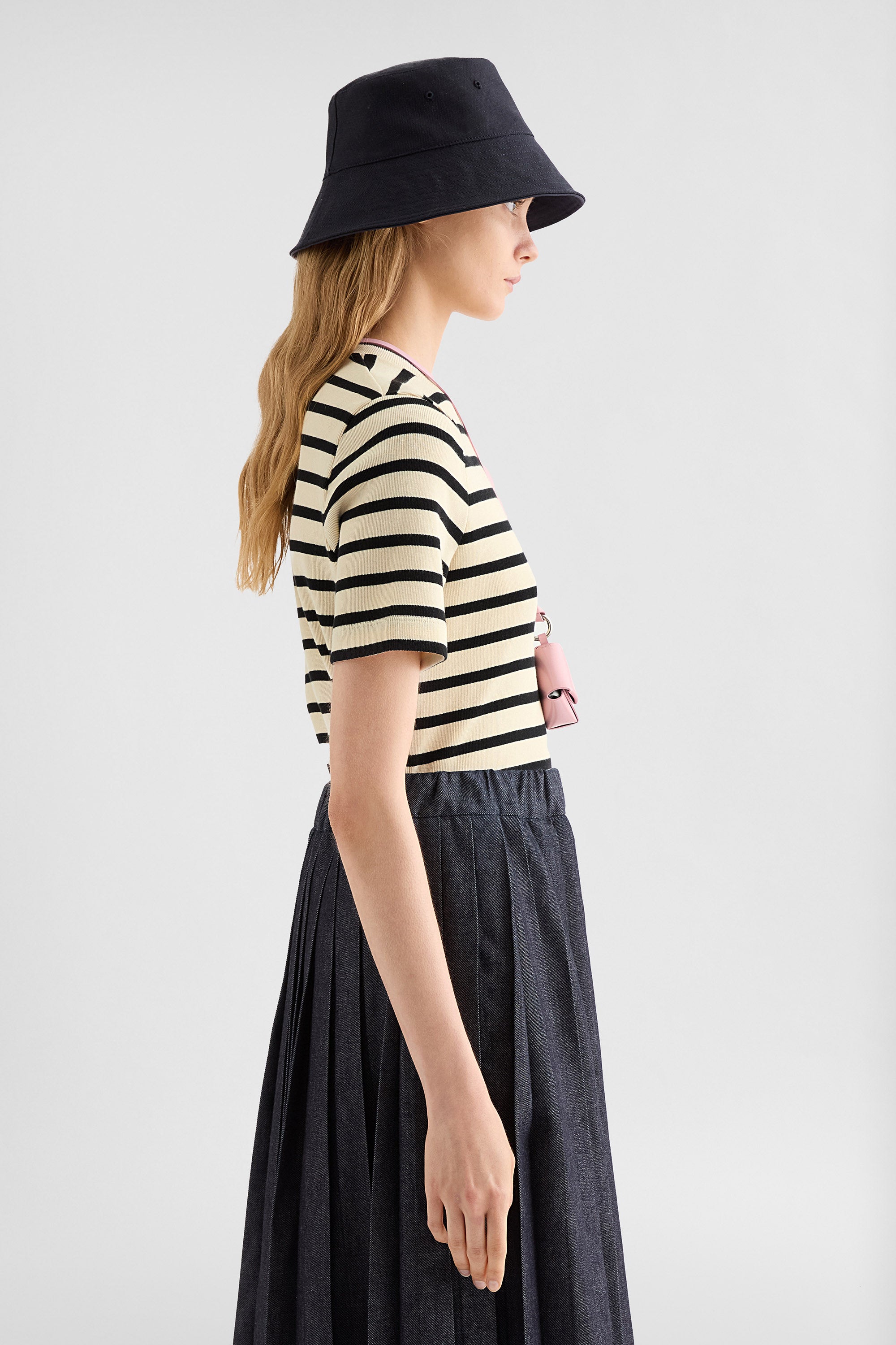 jil sander cotton crew neck t-shirt for women