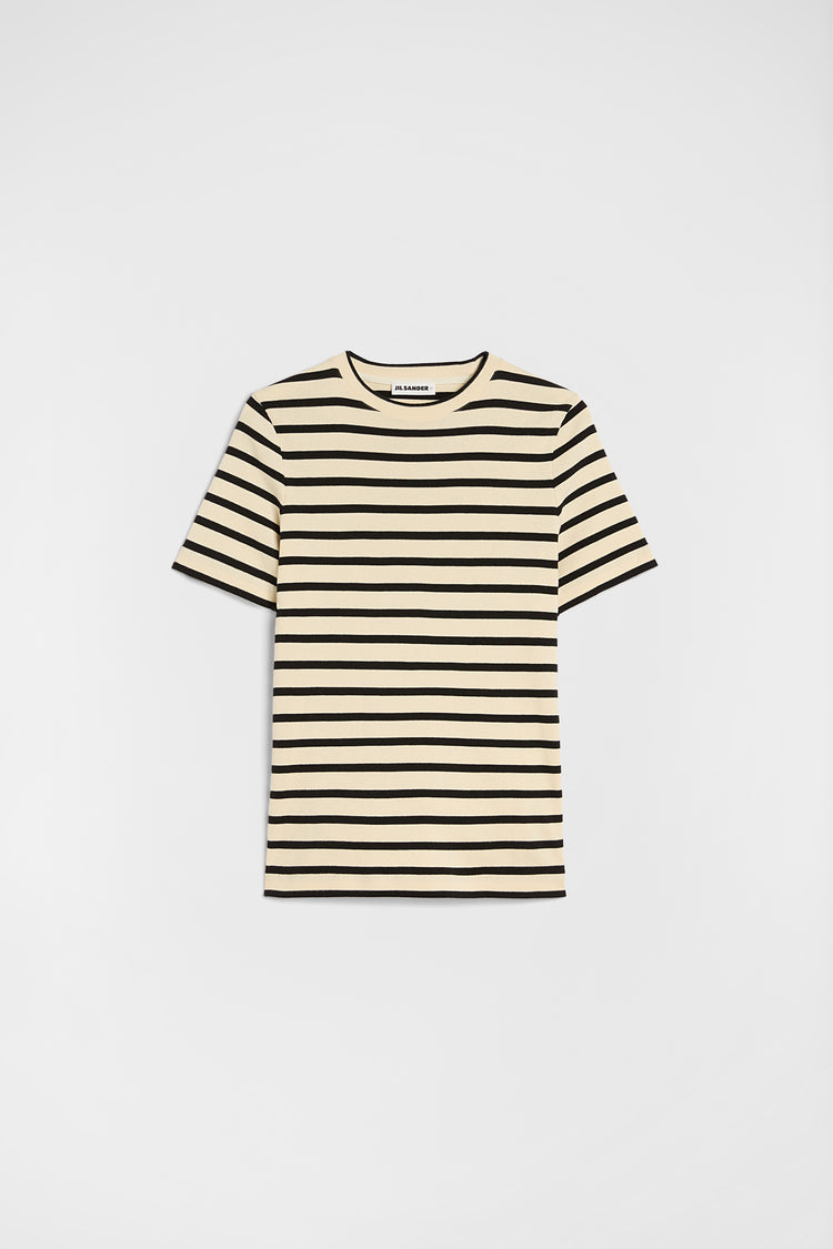 jil sander cotton crew neck t-shirt for women