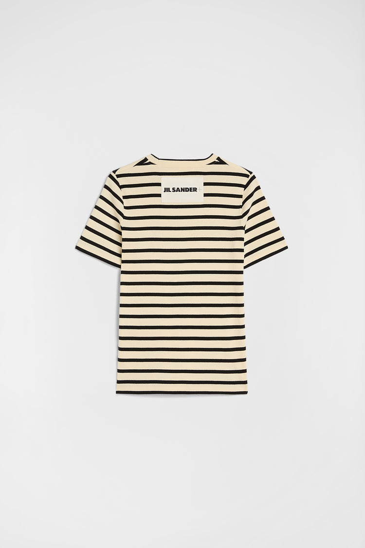 jil sander cotton crew neck t-shirt for women