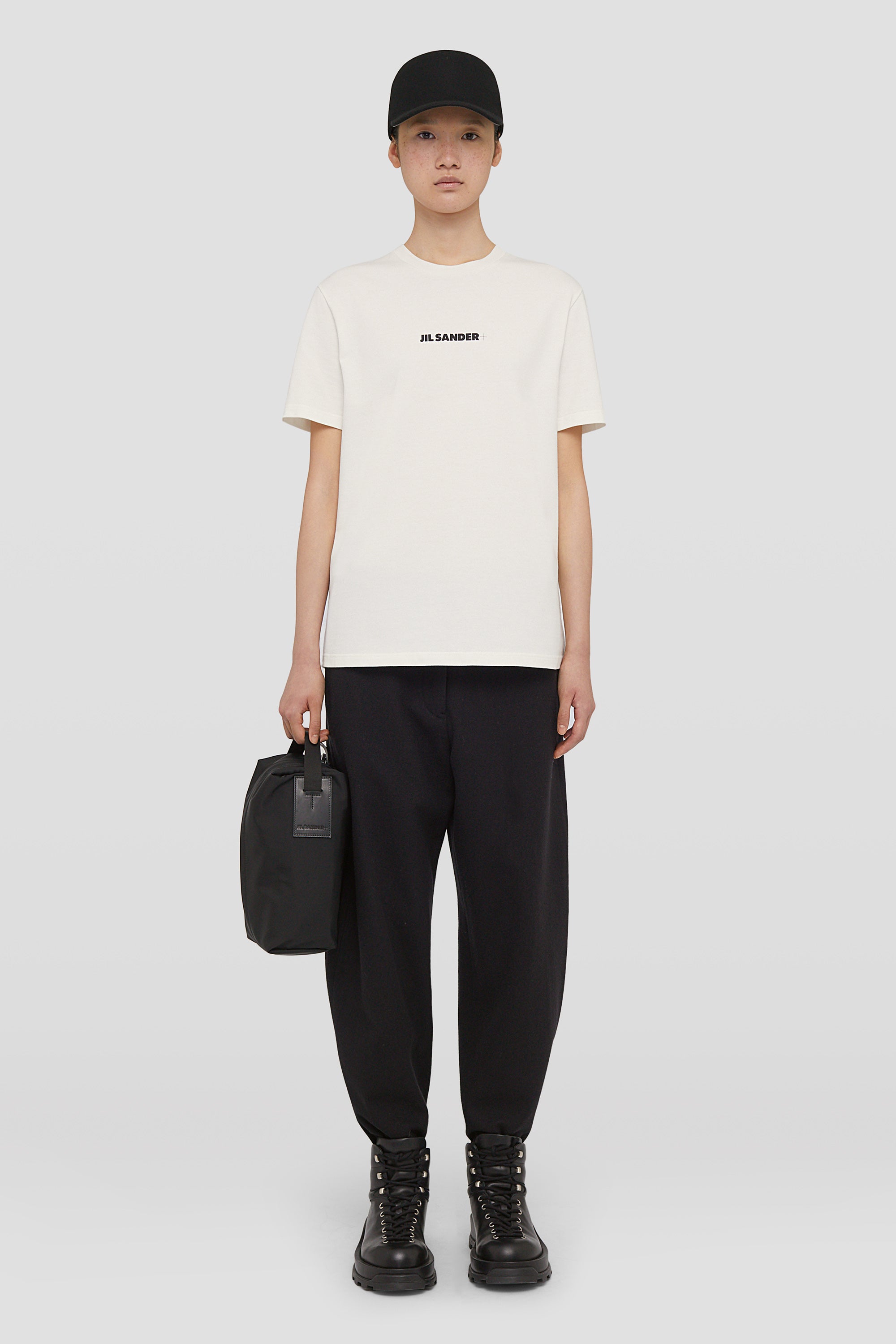jil sander logo t-shirt for women
