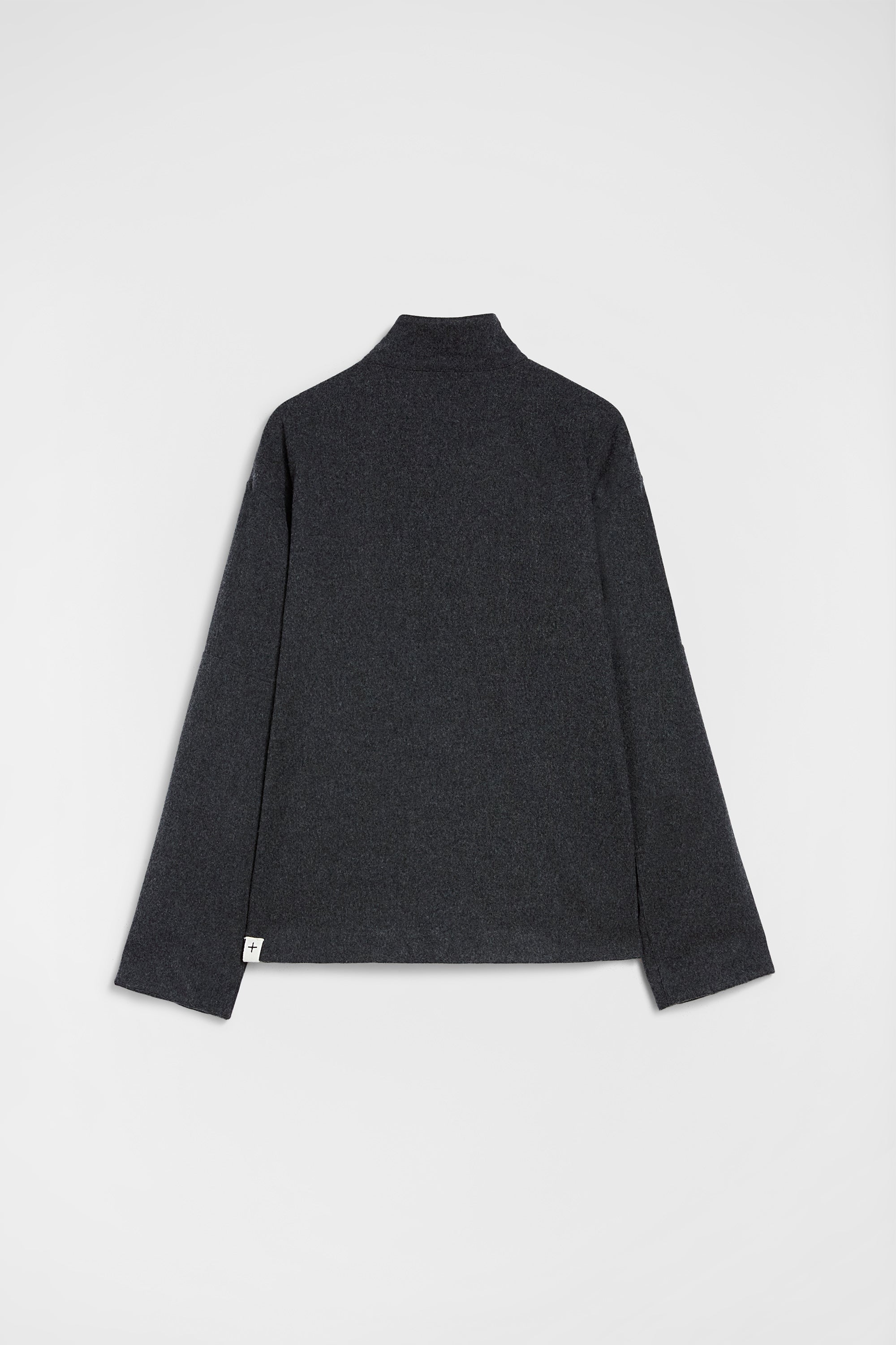 jil sander felt wool padded blouson for men
