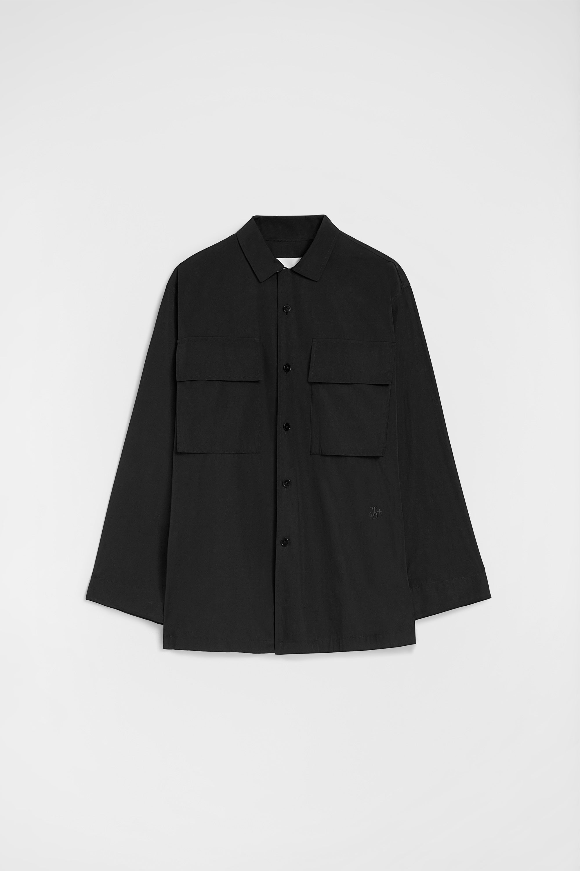 جيل ساندر قميص قطن بوبلين لـ الرجال