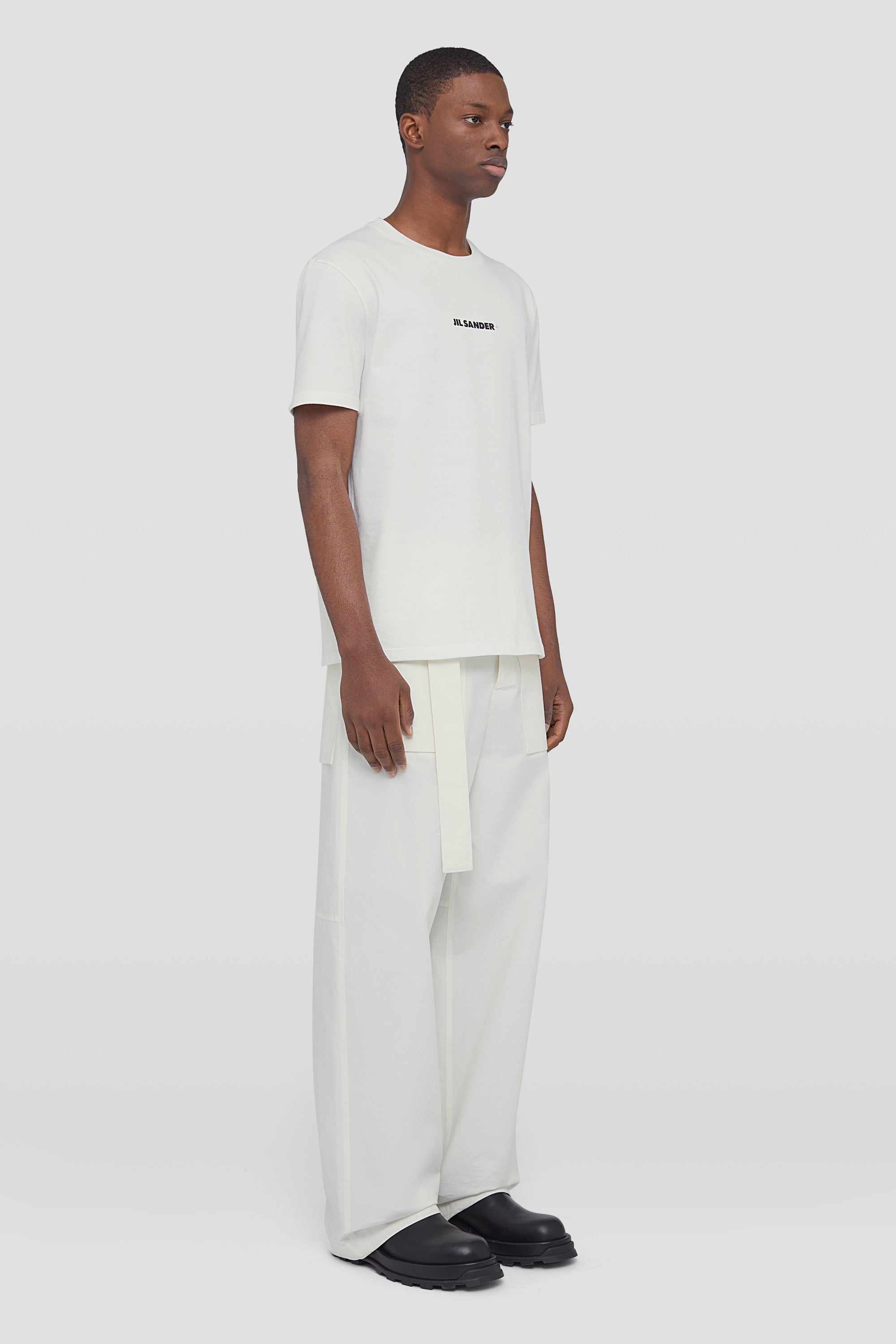 jil sander cotton crew neck t-shirt for men