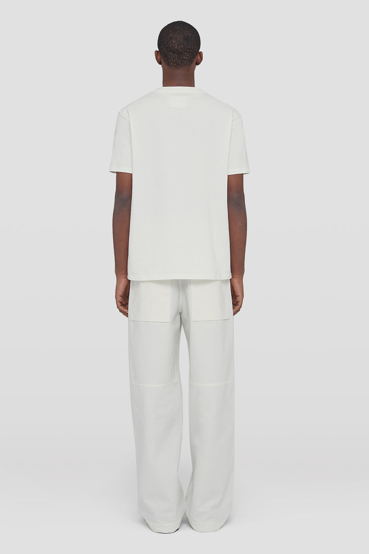 jil sander cotton crew neck t-shirt for men