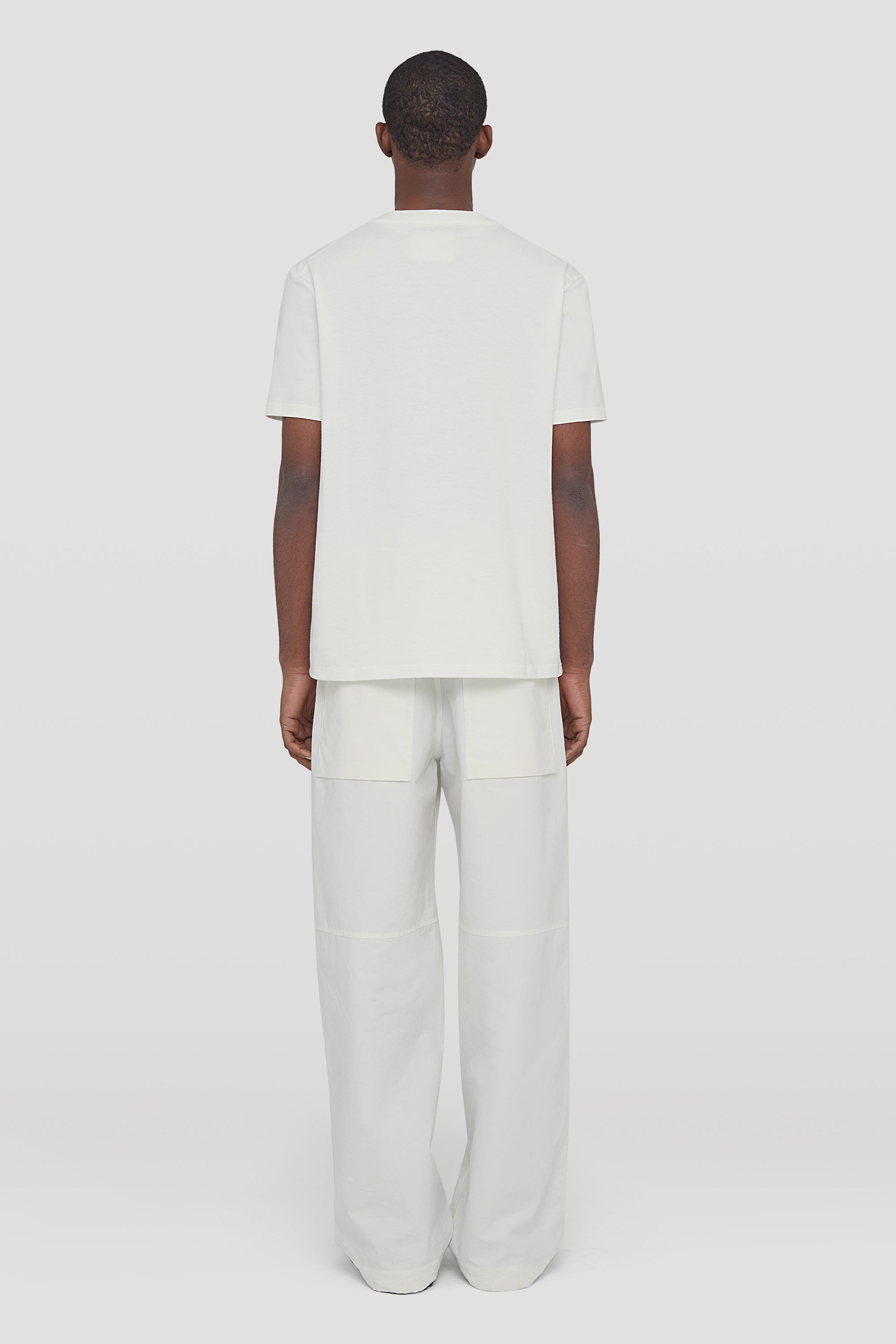 jil sander cotton crew neck t-shirt for men