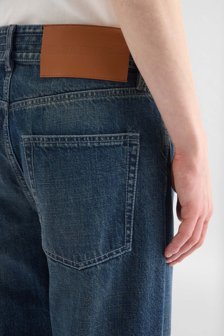 jil sander regular denim trousers for men