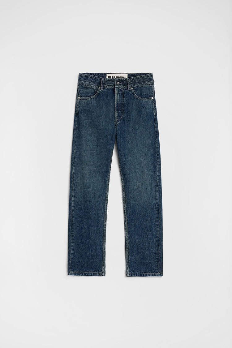 jil sander regular denim trousers for men
