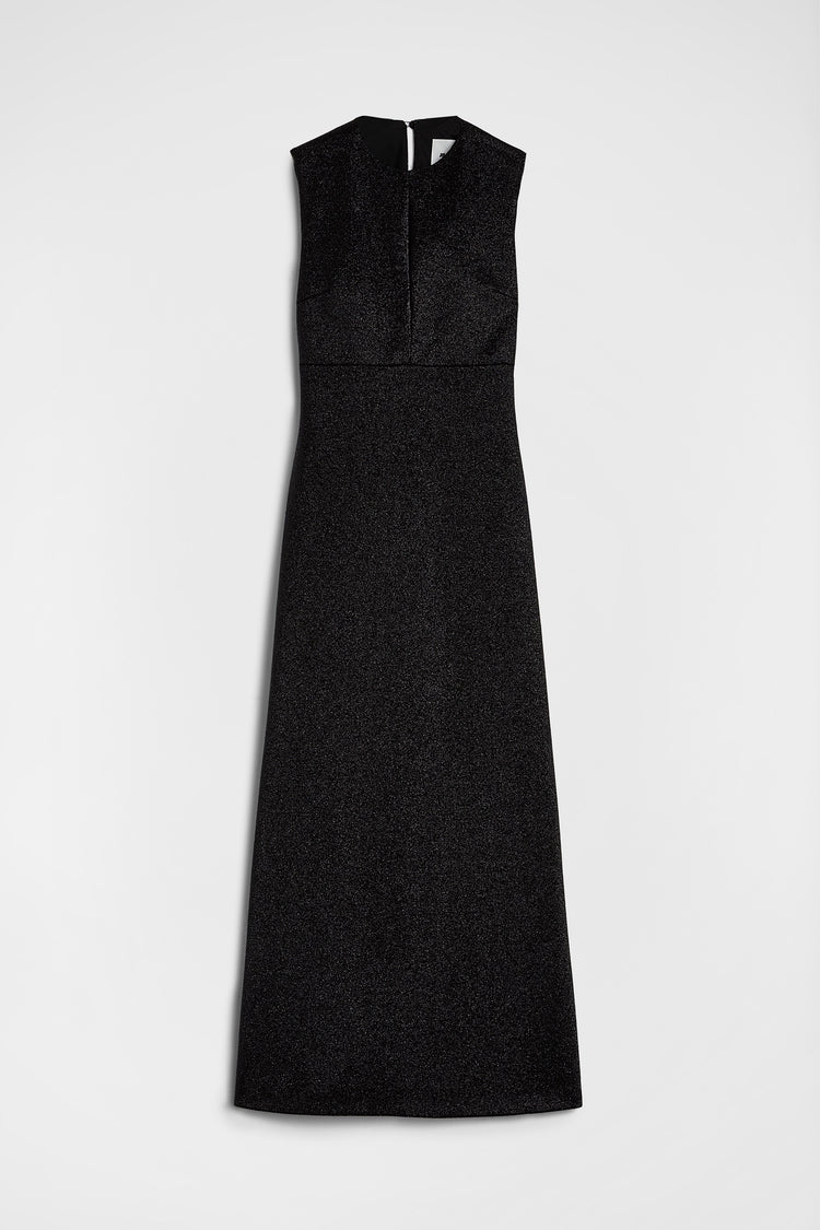 Lurex Jersey Evening Dress