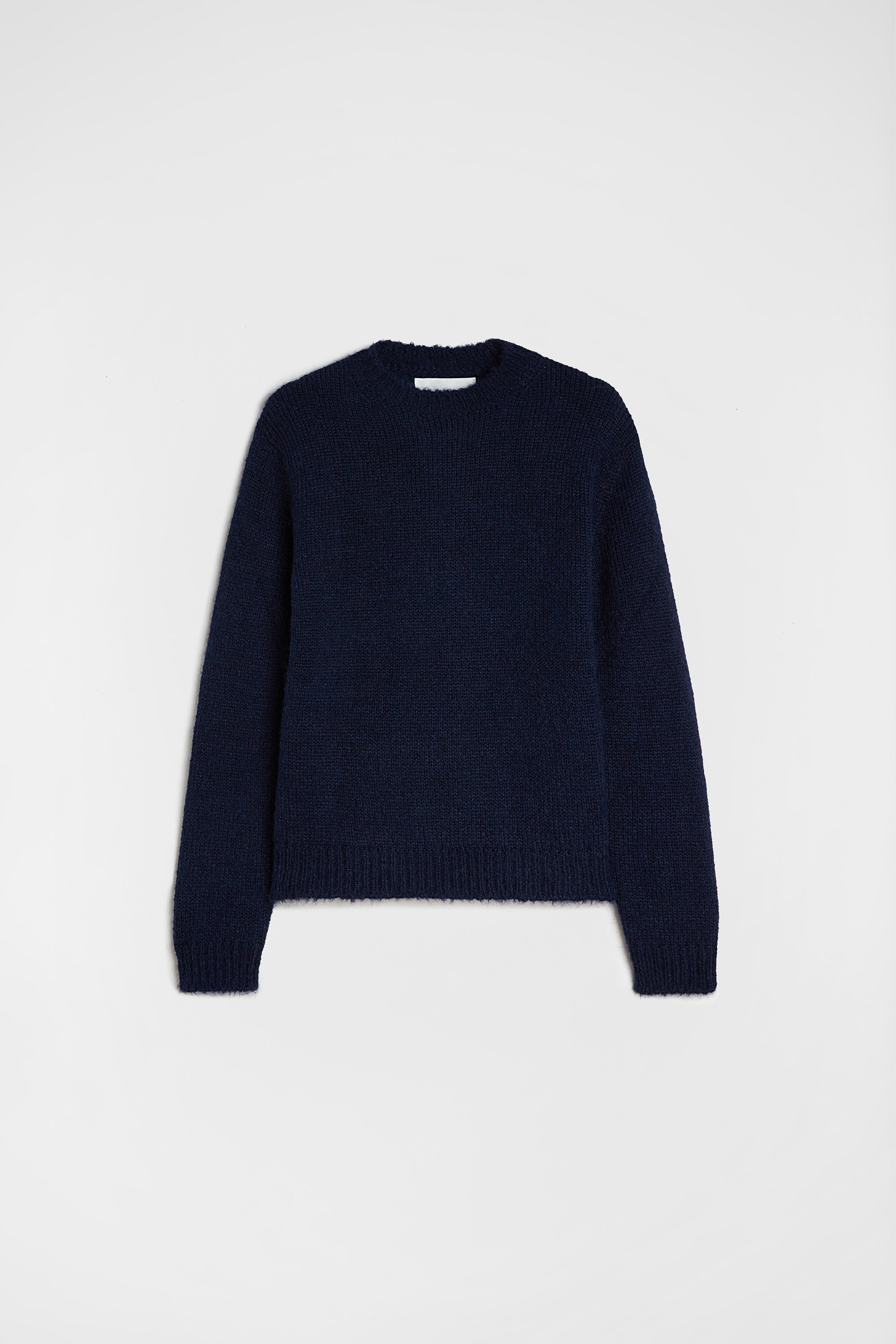 jil sander midweight wool crew-neck sweater for women