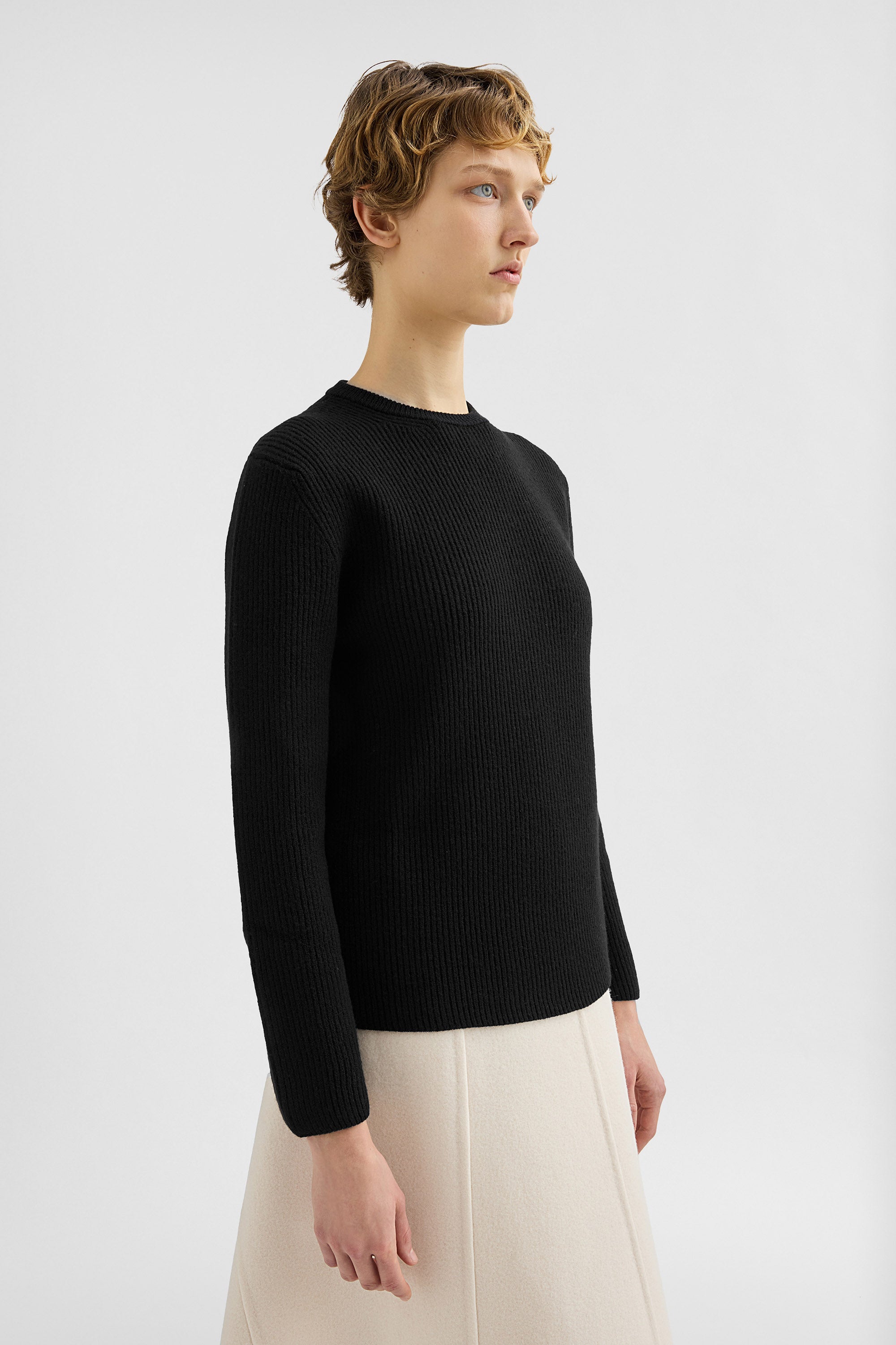 Moncler + Jil Sander Wool Crew-Neck Sweater