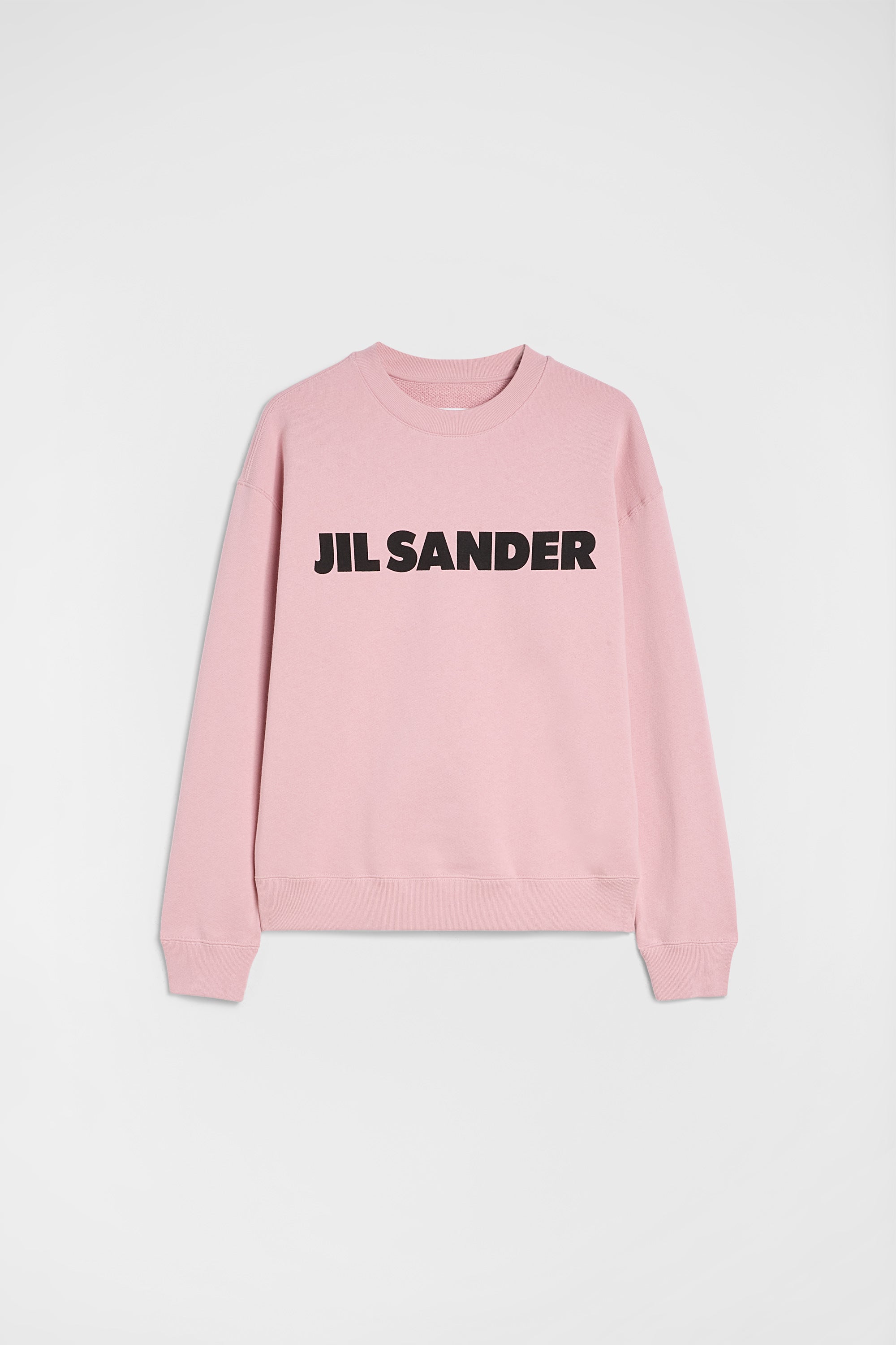 jil sander logo sweatshirt for women