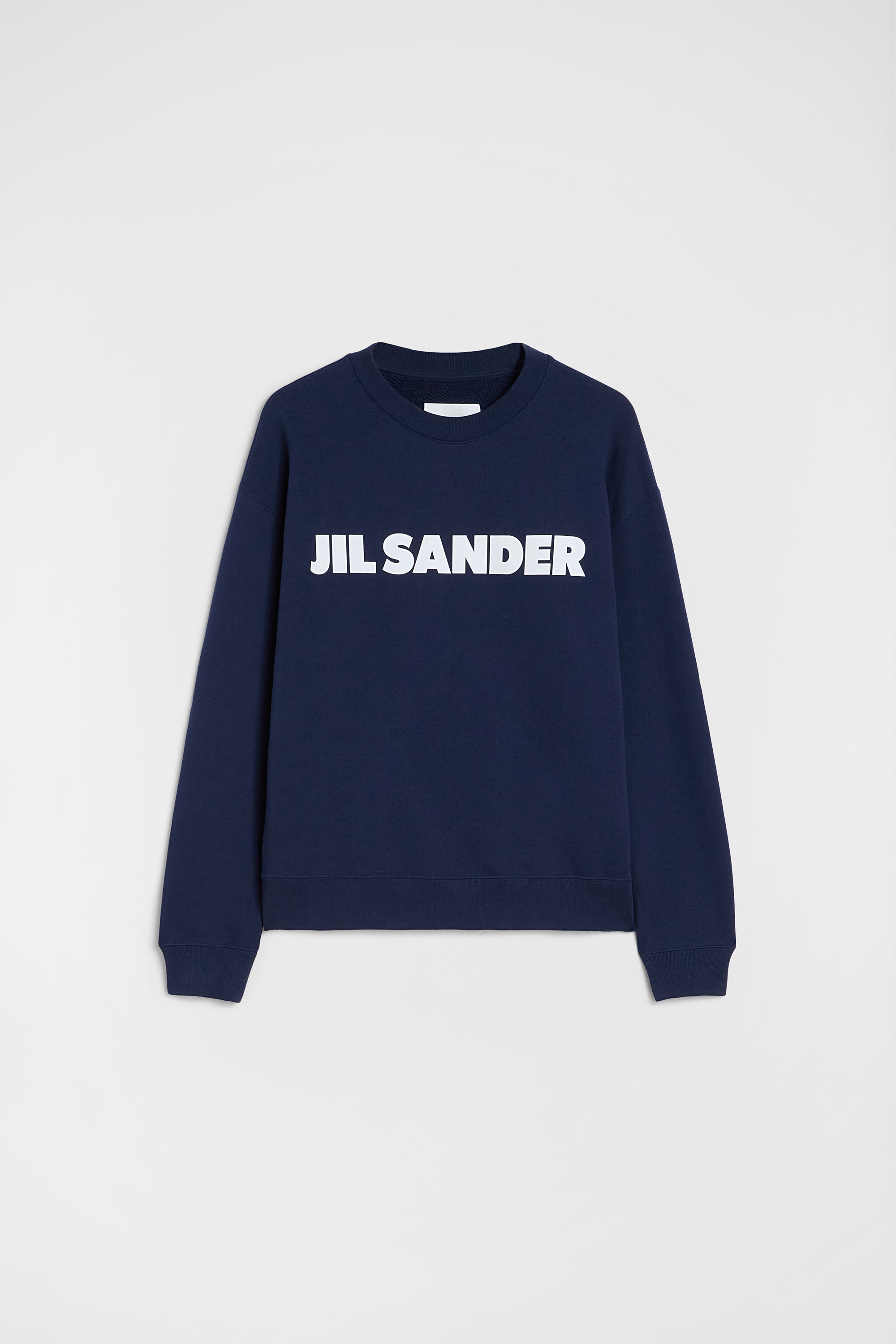 جيل ساندر سويتشيرت بشعار لـ النساء