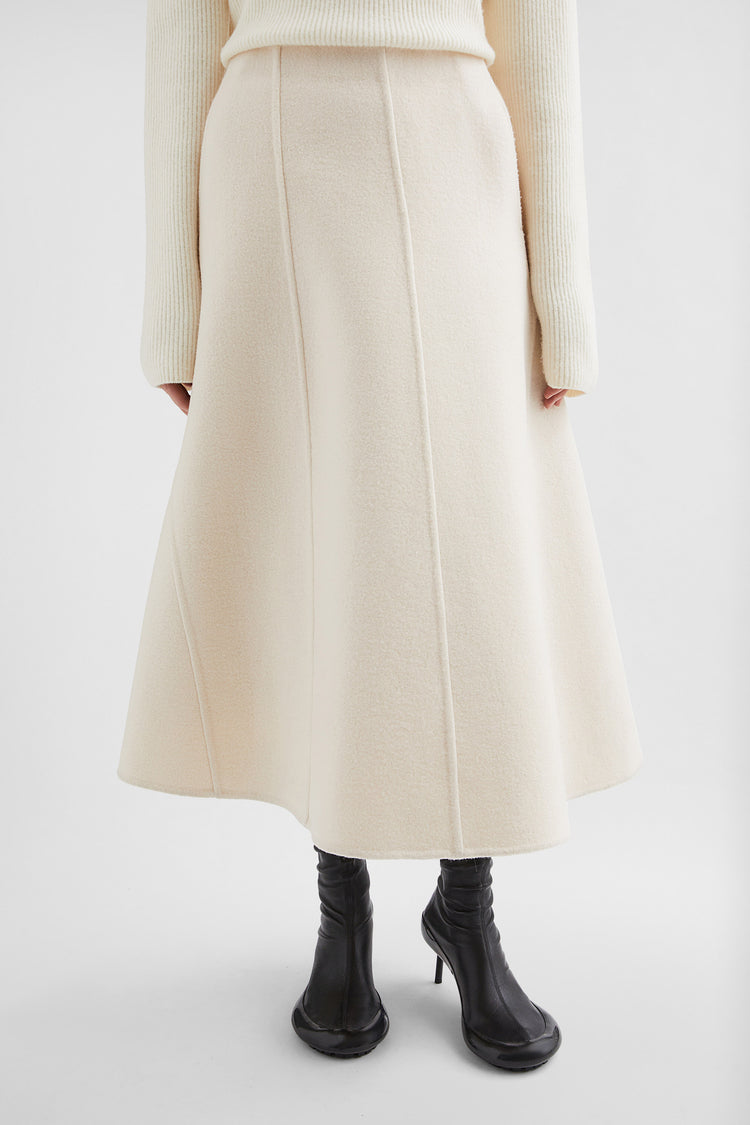 Moncler + Jil Sander Wool Skirt