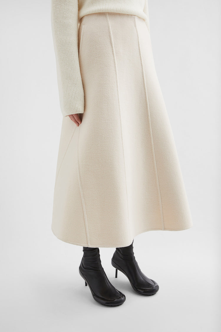 Moncler + Jil Sander Wool Skirt