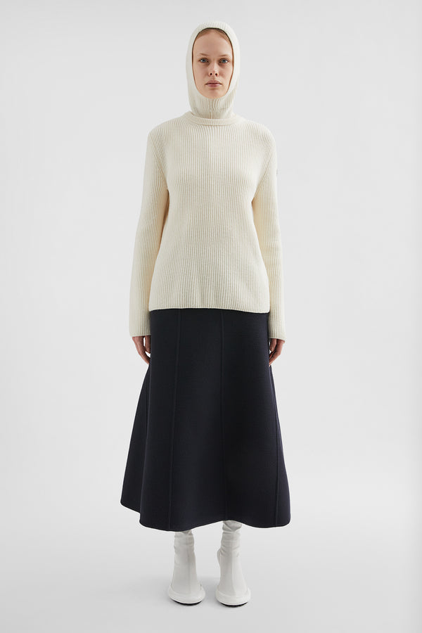 Moncler + Jil Sander Wool Skirt