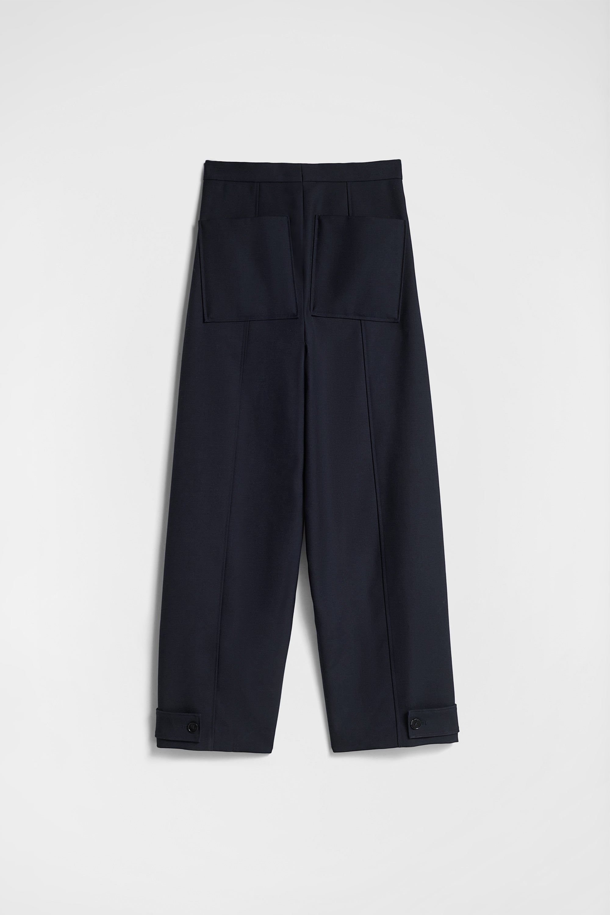 jil sander moncler + jil sander wool gabardine tailored trousers for men