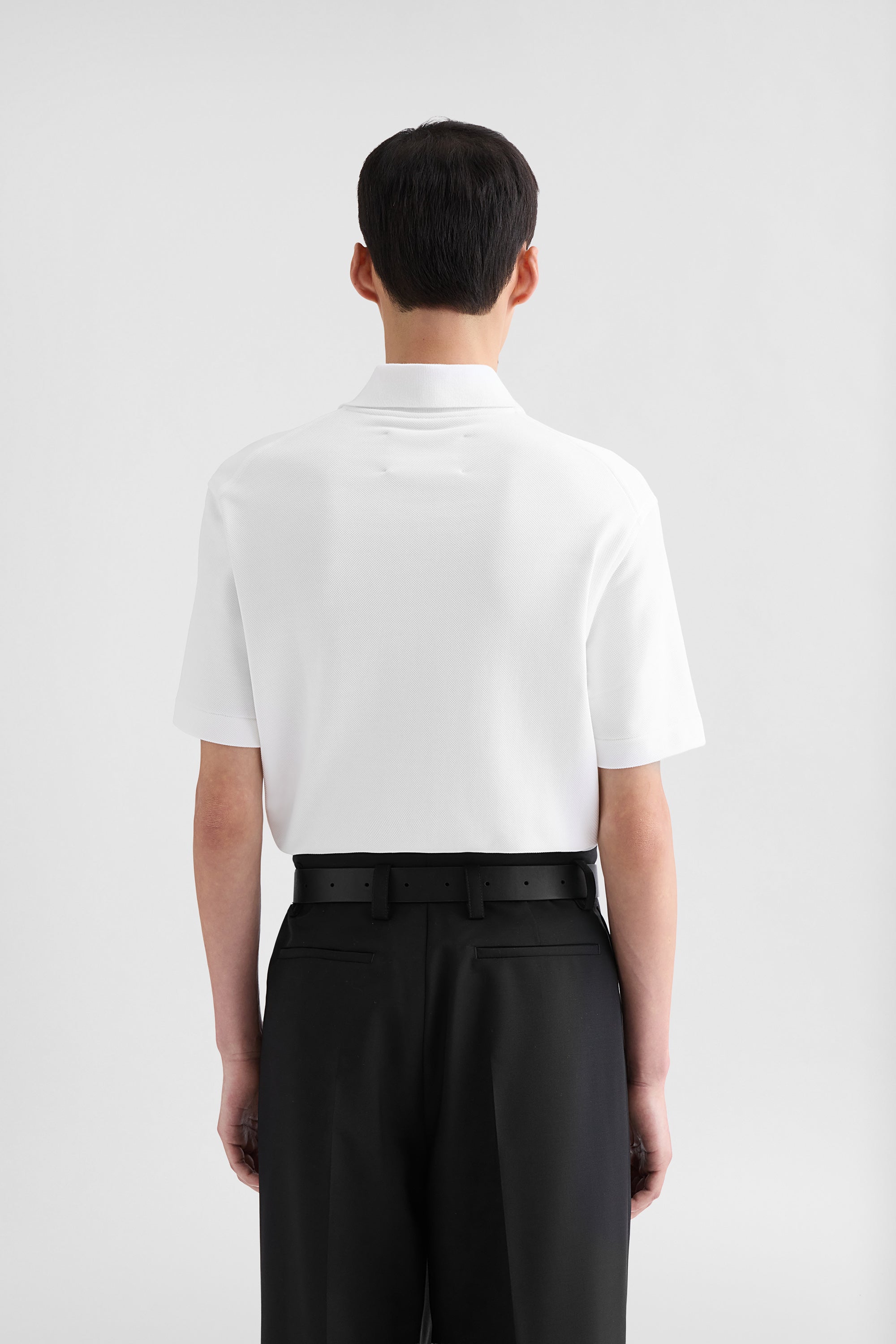 jil sander cotton piquet polo t-shirt for men