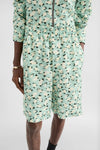 Fluid Viscose Printed Shorts