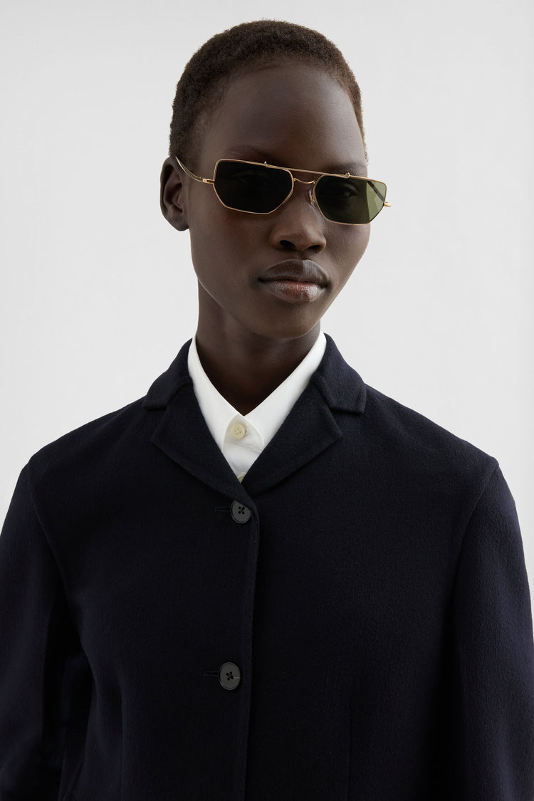 جيل ساندر geometric sunglasses edition 7 لـ النساء و الرجال