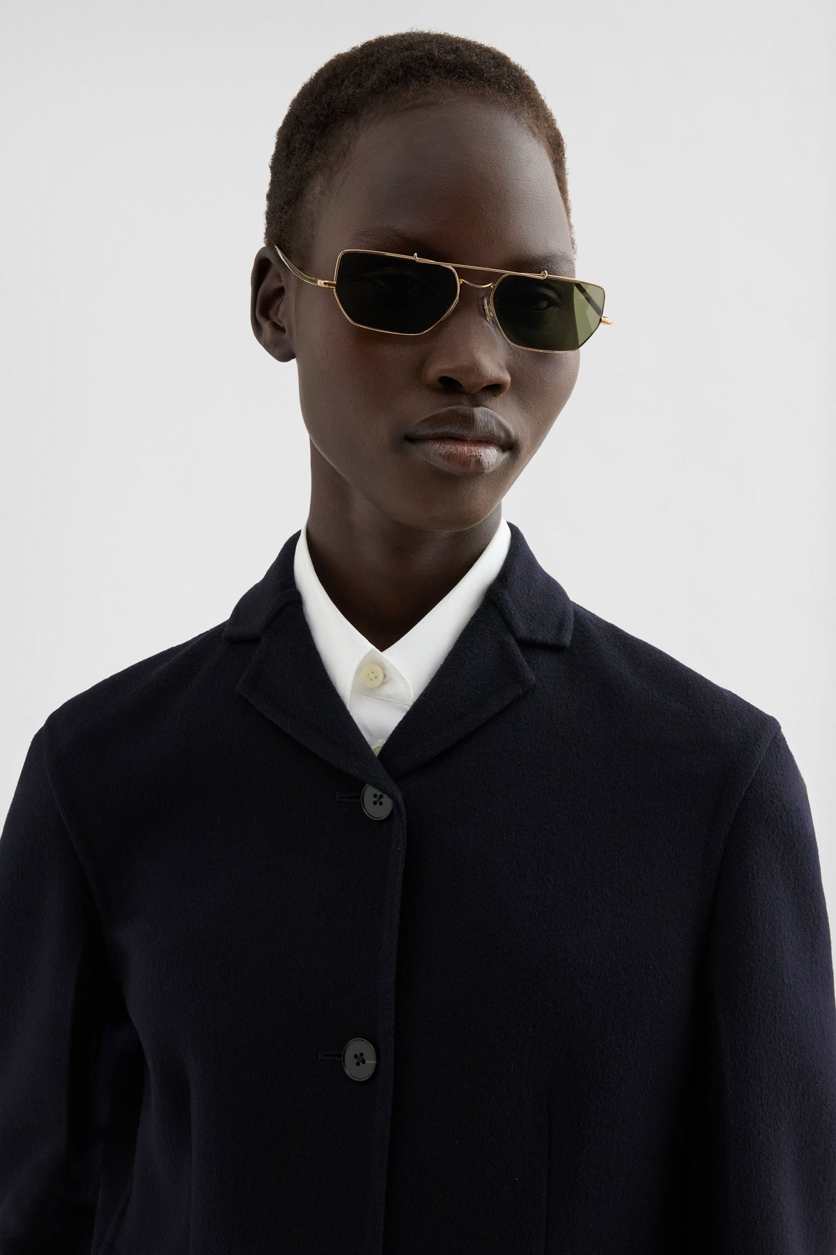 جيل ساندر geometric sunglasses edition 7 لـ النساء و الرجال